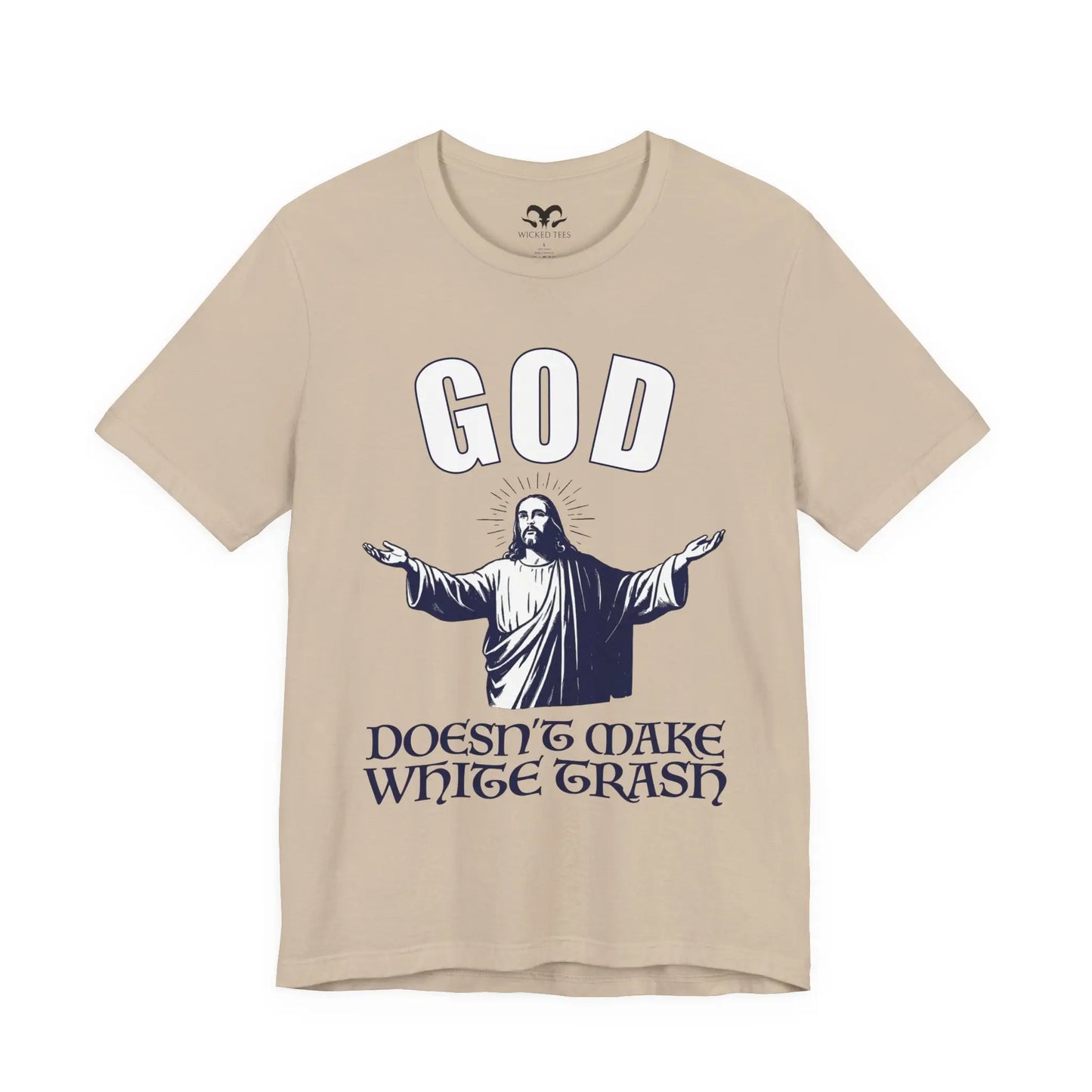 White Trash Men's Short Sleeve Tee - Wicked Tees