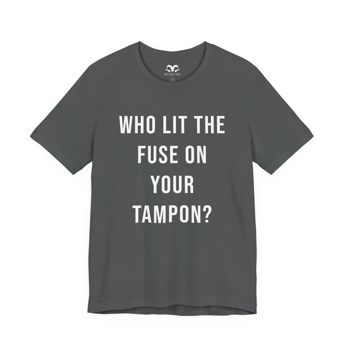 Who Lit The Fuse Men's Tee - Wicked Tees