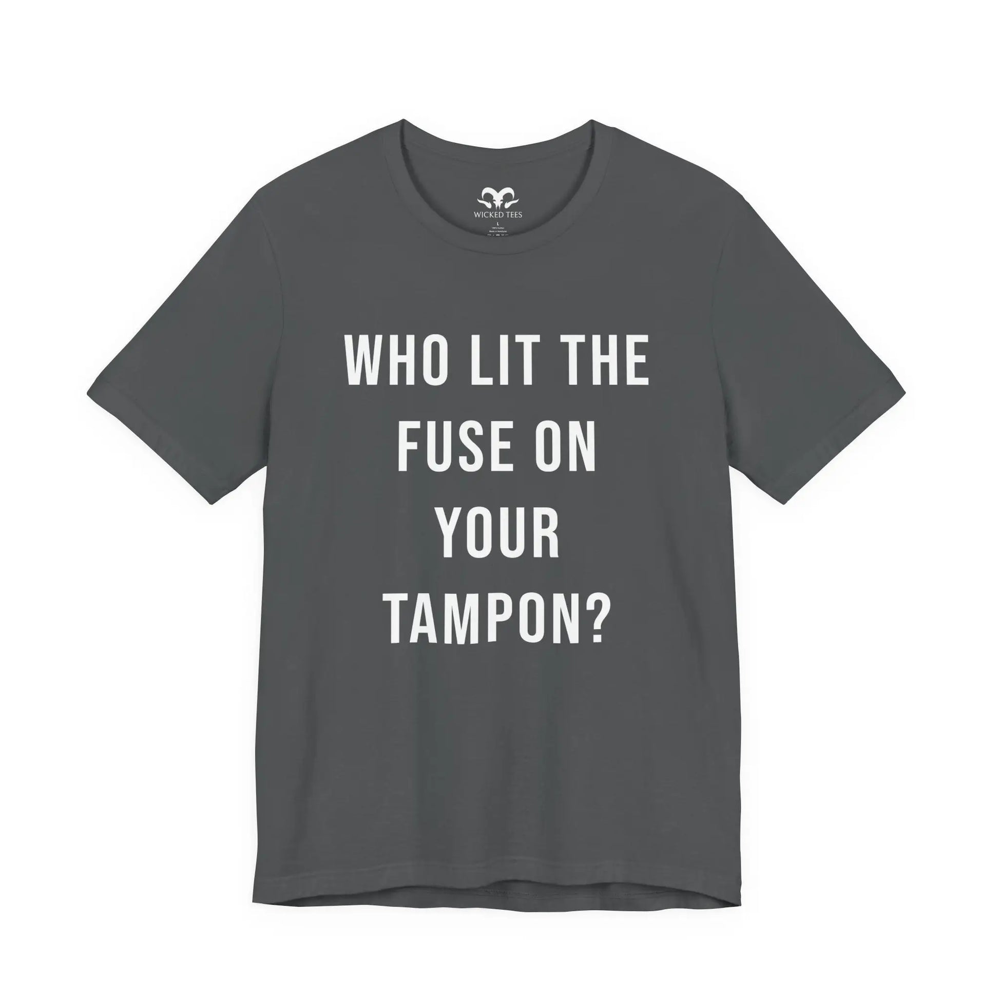 Who Lit The Fuse Men's Tee - Wicked Tees
