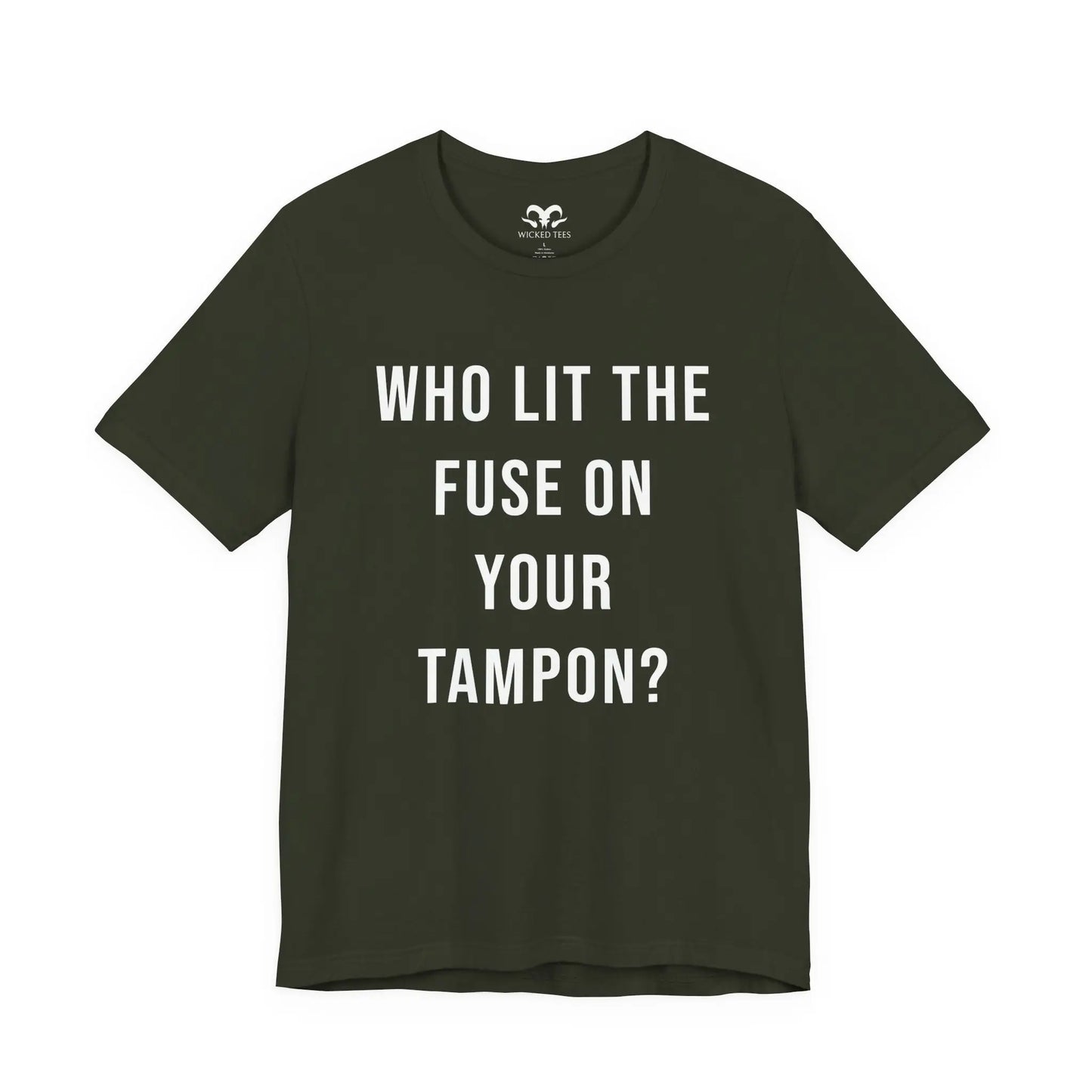 Who Lit The Fuse Men's Tee - Wicked Tees