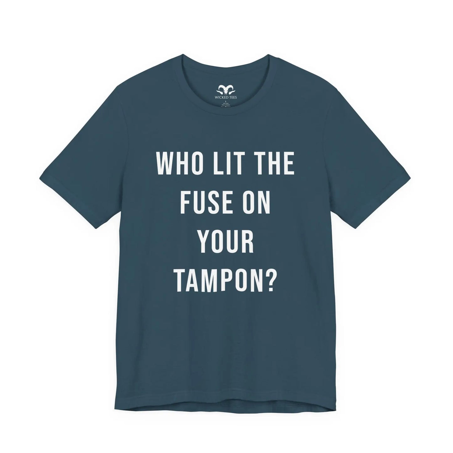 Who Lit The Fuse Men's Tee - Wicked Tees