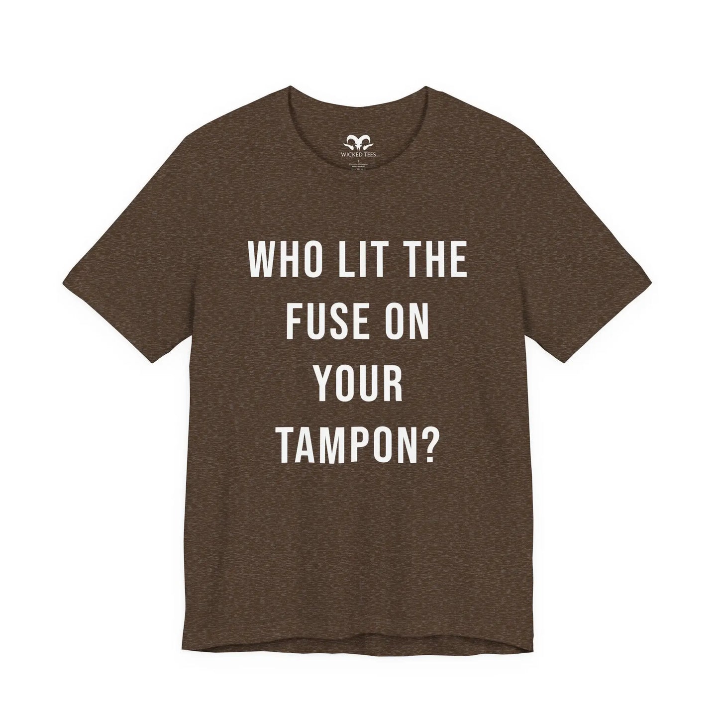 Who Lit The Fuse Men's Tee - Wicked Tees