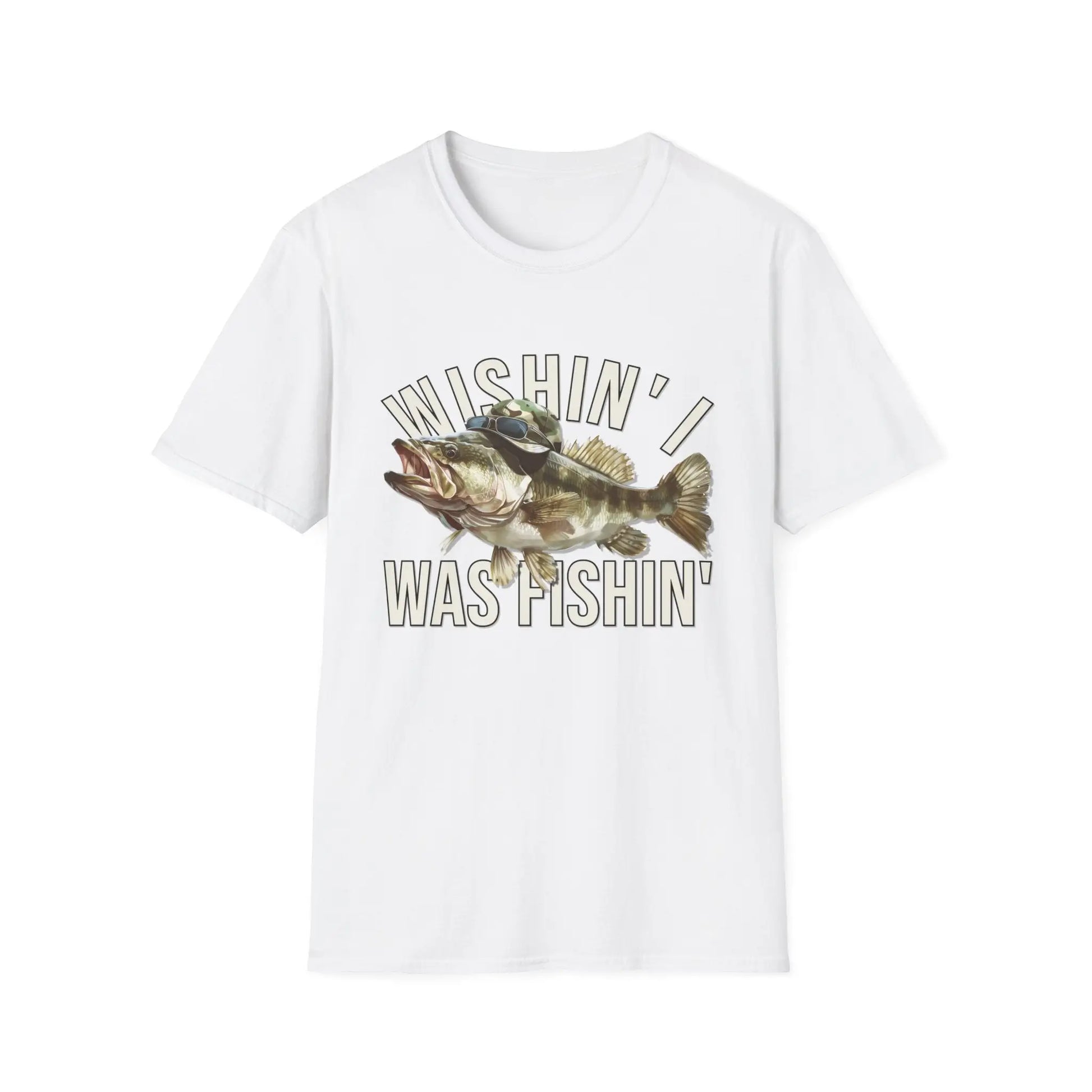Wishin' I Was Fishin' Women's T-Shirt - Wicked Tees